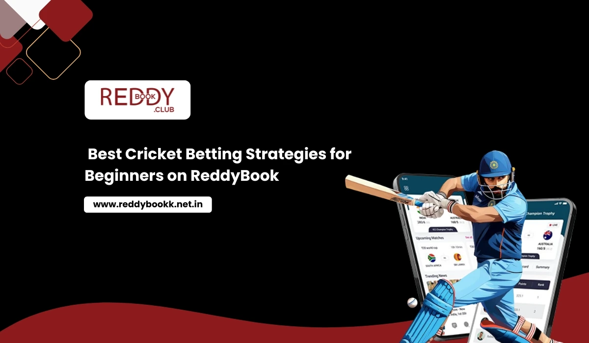 Best Cricket Betting Strategies for Beginners on ReddyBook